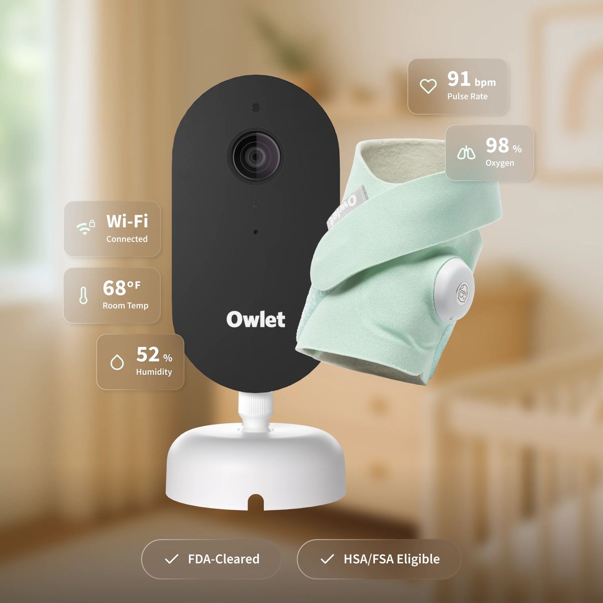 Owletcare: Smart Monitoring for Your Baby's Peace of Mind
